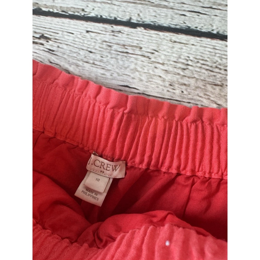 J. Crew linen cotton blend city skirt Bundle size‎ 10 - Picture 3 of 10